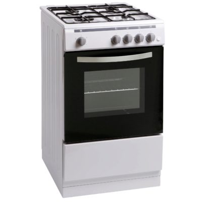 Montpellier MSG49W 50cm Single Cavity Gas Cooker in White with 3 Year Parts & Labour Guarantee Montpellier MSG49W 50cm Single Cavity Gas Cooker in White with 3 Year Parts & Labour Guarantee